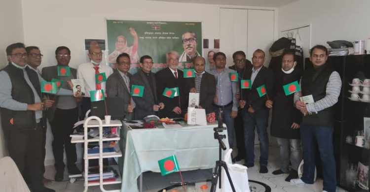 ফ্রান্সে বাংলাদেশ মুক্তিযোদ্ধালীগ শাখা কমিটি গঠন