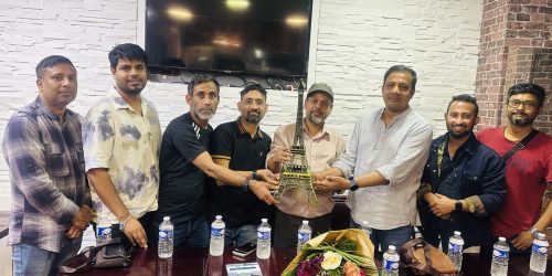 বৃটেনবাসি লেখক-গবেষক ও সাংবাদিক শাহেদ রাহমানের সাথে প্যারিস বাংলা প্রেসক্লাবের মতবিনিময়